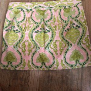 NWT J. Crew Floral Slub Fresco Skirt